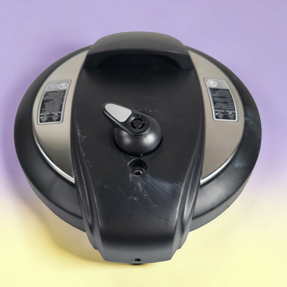 Instant Pot IP-LUX60 V3 6qt 6-In-1 Pressure Cooker Replacement Lid w Gasket Knob